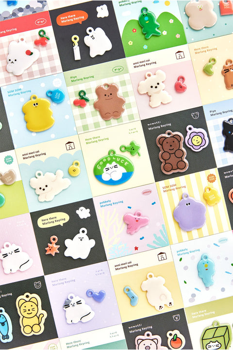 Pebbely Marlang Key Ring [5types]