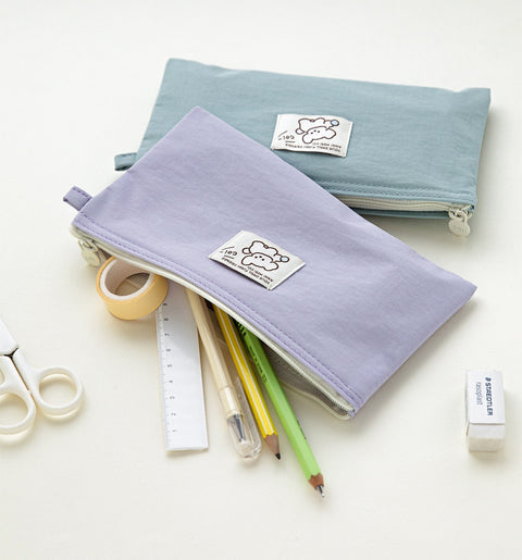Coi Twill Flat Pencil Pouch [5colors]