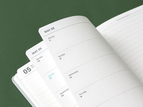 2026 Flow Weekly Diary [6colors] | Weekly Planner