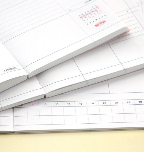 2027 Record On Weekly Planner A5 [4colors]