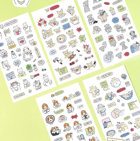 Round and Round Daily Sticker Pack ver.2 | 5 sheets