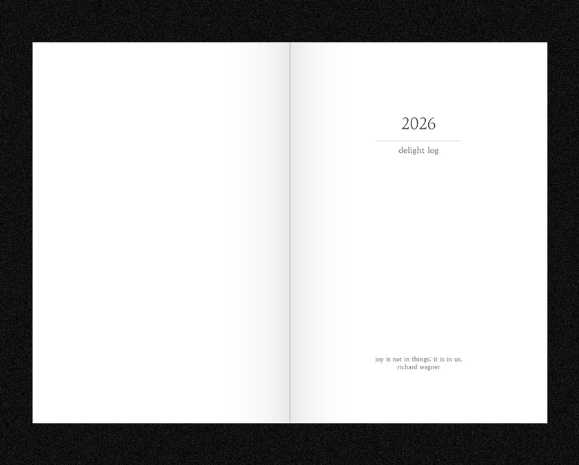 2026 Delight Log Weekly Planner [4types] dubudumo
