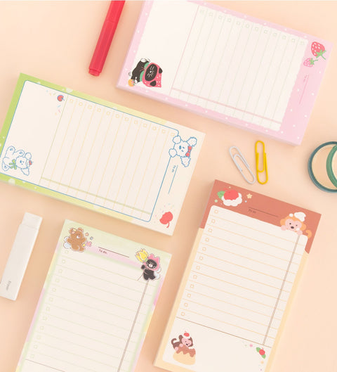 Brunch Brother Checklist Memo Pad ver.2 [4types]