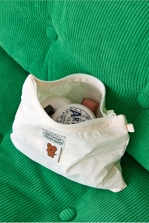 momossi All Smile Square Pouch [4colors] | Daily Pouch