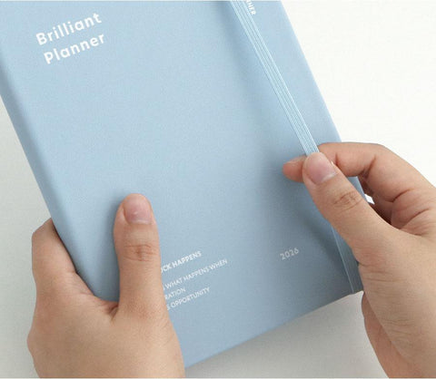 2026 Brilliant Daily Planner [7colors] | Daily Diary