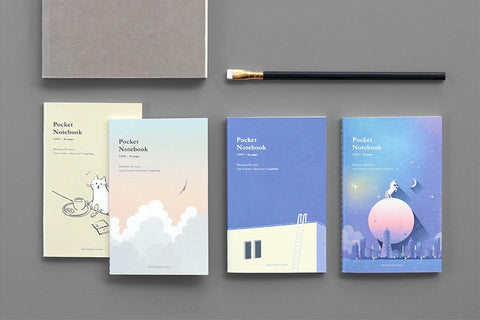 Pocket Notebook v.2 _ Line [4types]