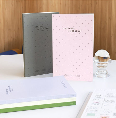 Sequence to Sequence Time Weekly Planner (6months) [5types]