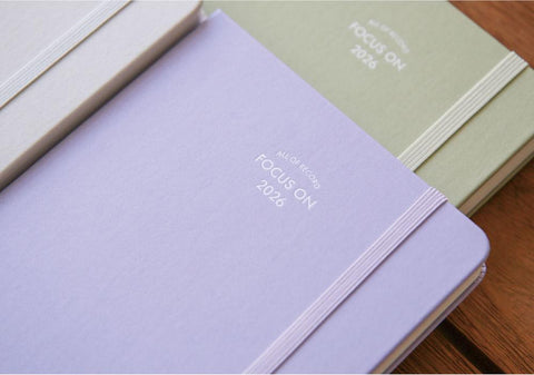 2026 Focus On Weekly Planner B6 [4colors] | Weekly Diary