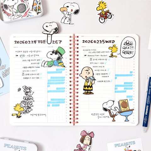 Peanuts Tin Case Stickers Pack ver.2