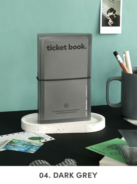 Collect Ticket Book [4colors] | Ticket Scrapbook | Pocket Album