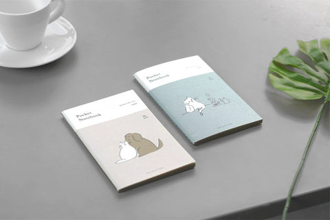 Pocket Notebook v.2 _ Grid [4types] | Squared Notebook