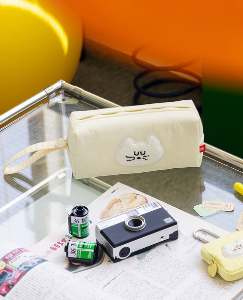 Brunch Brother Mogry Pencil Case [4colors] | Pen Pouch | Cat