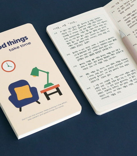 Slow B6 Grid Notebook [4types] | Squared Notebook