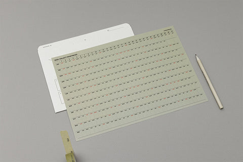 2026 Life&Pieces Small Yearly Calendar Set