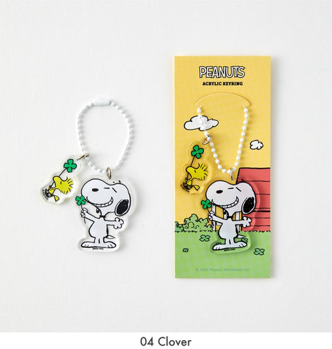 Peanuts Acrylic Key Ring [4types] | Snoopy