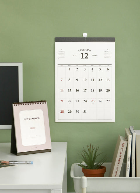 2026 Desk Calendar | Desk Scheduler 2026
