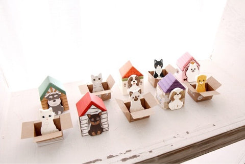 Puppy House Sticky Notes [4types]