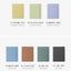 Making Memory Small Wide Square Notebook v.3 [7colors] | Grid Notebook