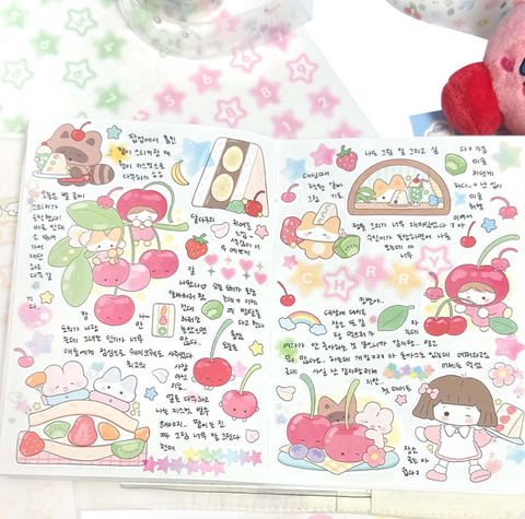 MOII TTOI Kiss Cut Tape [5types] | Kiss Cut Deco Sticker