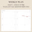 2026 Official A5 Weekly Planner [10colors] | Weekly Diary