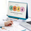 2026 PRISM Work Plan Desk Calendar (OCT.2025-DEC.2026) | Dated + Undated Planner