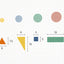 LIFE & PIECES Figure Sticker Pack [2types] | Triangle, Rectangle