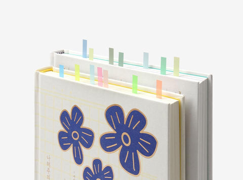 Color Index Long Highlighter Sticky Notes [4types]