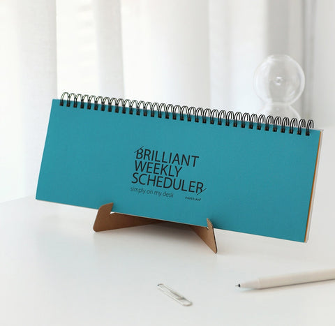 Brilliant Weekly Scheduler [3colors] | Weekly Planner