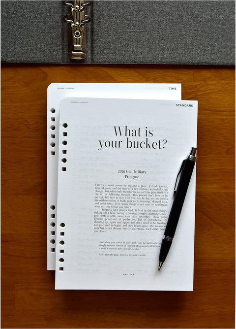 2026 Gentle Weekly Planner Diary A5 [8types] | Time Planner