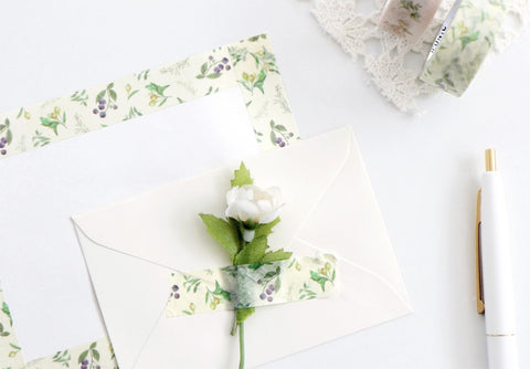 FLOWER Masking Tape [6types]