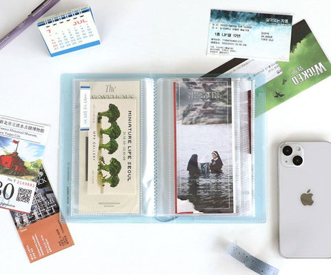 Collect Ticket Book [4colors] | Ticket Scrapbook | Pocket Album