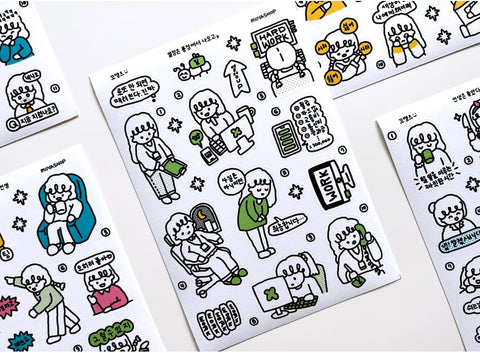 Adult by Chance Drawing Sticker Pack