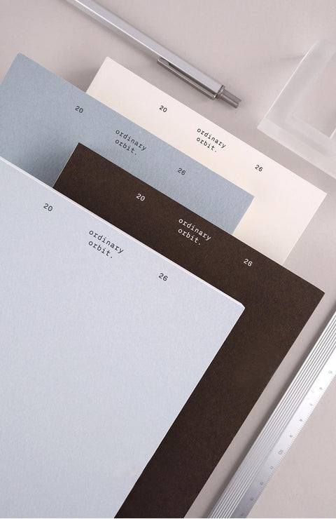 2026 Ordinary Orbit. Weekly Diary [4colors] | Weekly Planner