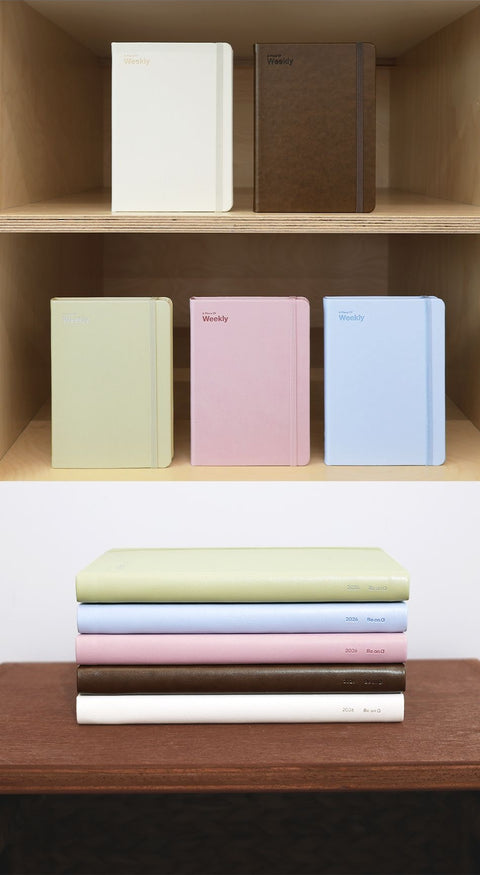 2026 A Piece of Weekly Planner [5colors]