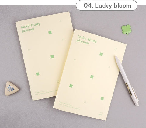 Lucky Study Planner for 1 month ver.2 [4types]
