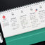 2026 PRISM Horizontal Weekly Desk Scheduler | Desk Calendar