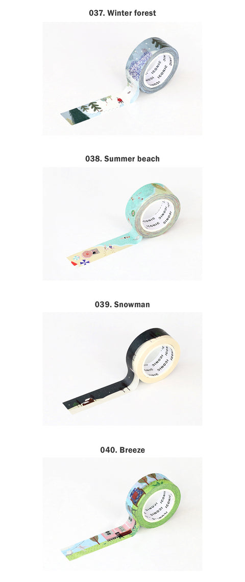 SEASON Masking Tape [4types]