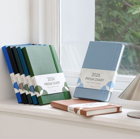 2026 PRISM B6 Weekly Diary [12colors] | Weekly Planner