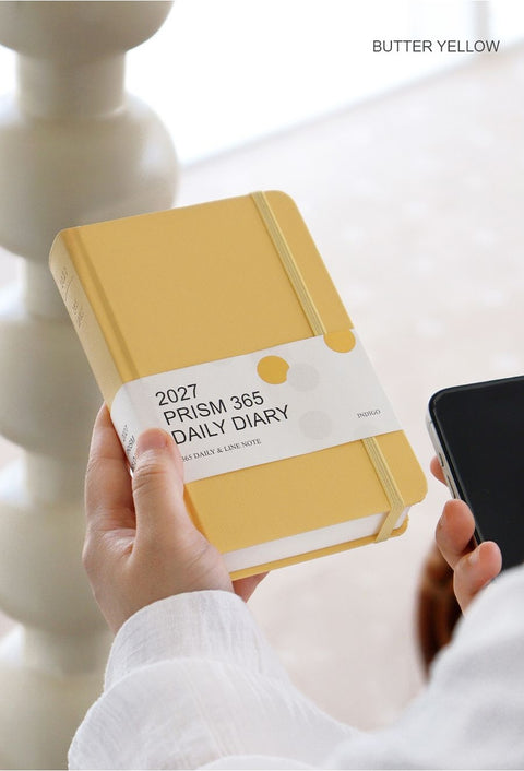 2027 PRISM 365 Daily Planner [7colors]
