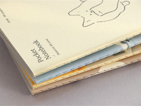 Pocket Notebook v.3 _ Grid [4types] | Squared Notebook