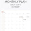 2026 PRISM Daily Diary B6 [5colors] | Daily Planner 2026