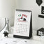 2026 Doodle Desk Calendar