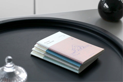 Pocket Notebook v.2 _ Grid [4types] | Squared Notebook