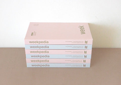 Weekpedia Weekly Planner for 6 months [2colors]