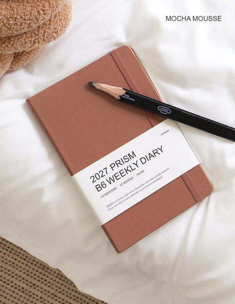 2027 PRISM B6 Weekly Diary [12colors] | Weekly Planner