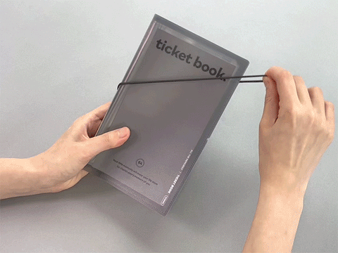Collect Ticket Book [4colors] | Ticket Scrapbook | Pocket Album
