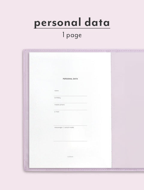 2026 The Planner M Weekly Planner [4colors]