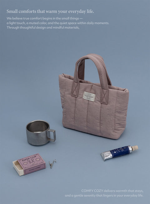 Comfy Cozy v.3 Mini Tote Bag [4colors]