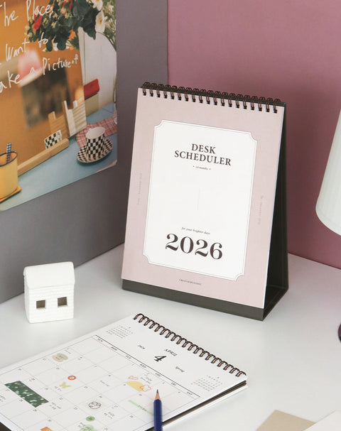 2026 Desk Calendar | Desk Scheduler 2026