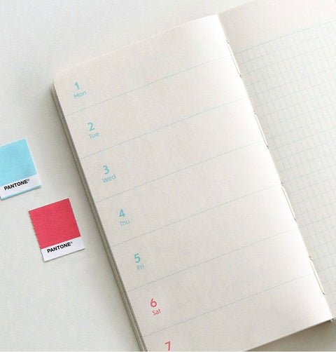 2027 Slow Weekly Diary [4types] | Compact Handy Weekly Diary